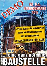 Plakat zur Demo am 9.4.05