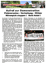 Das Flugblatt zur Demo am 5.2.05