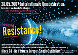 Plakat zur ASEM-Demo