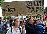 Demo am 15.05.04 - Schanzenpark für alle