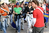 Demo am 15.05.04 - Für unsere Sicherheit war gesorgt